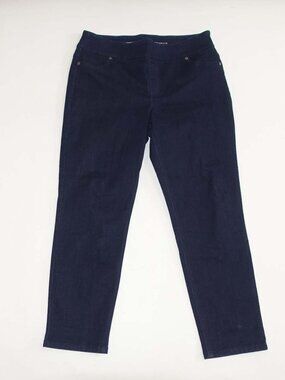 Chico's Women's Nicky Jegging Ankle Pull On Jeans Size 1.5 / 10 Perfect Stretch